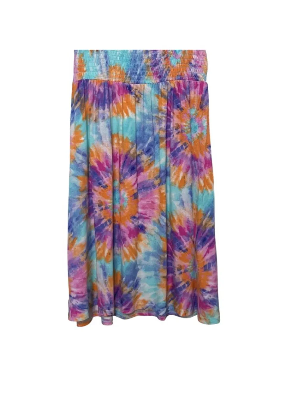 The‎ Childrens Place Tie-Dye Smocked Dress Girls Size Large Multicolor New